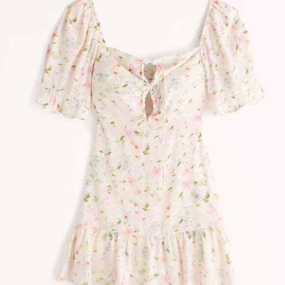 Abercrombie & Fitch Double Keyhole Flirty Mini Dress - Picture 2 of 8